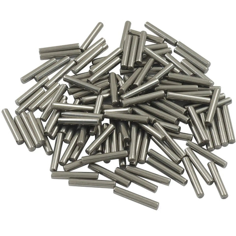 100 Pack 304 Stainless Steel Dowel Pins M3 X 18mm Shelf Support Pins For Bookshelves Cabinets And Closets Durable Rust Resistant Burr Free