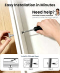 Installing 10 Pack 2 Inch Brushed Nickel Stainless Steel Cabinet Knobs T Bar Pulls For Cabinets And Drawers