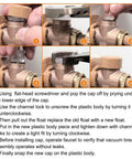 Steps to install No Brainer Do It Yourself Quick Connect Float Adapter Repair Kit For Plumbing Maintenance 17VB in faucets