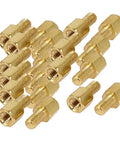 Heavy Duty M3 Brass Motherboard Standoffs Male To Female Thread Hex Spacer Screws pack of twenty for PC hardware.