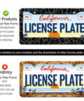 Comparison of dope leopard print license plate frames 2 pack aluminum rustproof waterproof car tag frame with screws and caps cheetah style