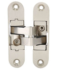 Heavy Duty 3D Zinc Alloy Door Hinge With Nylon Pad for Folding Doors Cabinets and Wardrobes, 180 Degree Opening with Adjustable Alignment