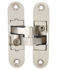 Badass Zinc Alloy Concealed Hinge With 180 Degree Swing And Three Way Adjustable Cabinet Hardware with nylon bushings.