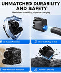 Plug And Go Nacs To Ccs1 Ev Adapter 500Amp 1000V Dc Fast Charger showcasing all-around protection and durability in various settings.