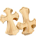 Top Shelf 12 Inch Unfinished Pine Wood Crosses 12 Pack Natural Framed Craft Supplies Ready To Stain Or Paint Measures 12 By 8 Inches.