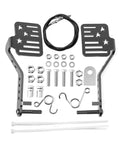 Beefed Up Big Pedals And 71 Inch Throttle Cable Upgrade For Karts, 30 Percent Bigger Brake Pedal With Star Shape, hardware components.
