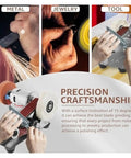 Compact Mini Electric Belt Sander For Desktop DIY Projects with precision craftsmanship for metal and jewelry polishing.