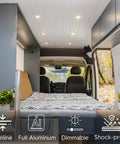 Tough As Nails 2.75 Inch Slim Recessed Ceiling Light With Dimmable LED Puck For RV Camper Van Truck And Cabinets, installed in a camper.