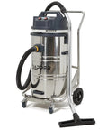 Badass Heavy Duty Industrial Wet Dry Vacuum 21 Gallon Tank 3.3 Horsepower Motor 222 Cfm Airflow 27 Inch Squeegee on wheels