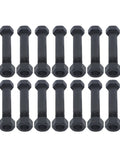 Set of bolts from Beefed Up Heavy Duty Double Eye Spring Tandem Trailer Axle Suspension Kit With Equalizers Shackles And Nylon Bushings For 3500 To 5200 Lb Axles Easy Install Replacement Parts