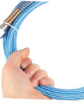 High Temperature Steam Hose For Ironing, Flexible Lightweight Water Line Tube For Steam Irons held in hand, sky-blue