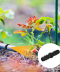 20 Pack Drip Irrigation Barbed Fittings For Three Eighths Inch Tubing Connector in garden setup