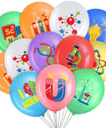 40 Piece Science Party Balloons Set, 12 Inch Latex Balloons With Mad Scientist Lab And Chemistry Theme for Birthday, Classroom, School, Holiday Party Decor