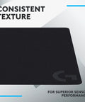 Cloth Gaming Mouse Pad With Moderate Friction For Precise Sensor Tracking Non Slip Mat For Mac And PC Optimized Surface