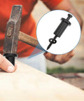 4 Pack Heavy Duty Sliding Barn Door Track Spacers Kit With Adjustable Carbon Steel Connectors And Bolts installation close-up