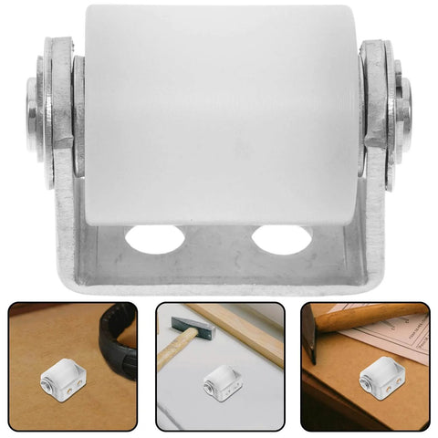 Heavy Duty Stainless Steel Sliding Gate Roller With Nylon Bearing Wheel And Mounting Bracket for Track Rails 30x35mm