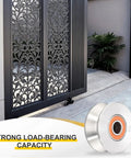 Built Tough V Groove Pulley Wheel Crafted From 304 Stainless Steel With 10mm Bore And 68mm Outer Diameter Featuring 9.5mm Width for sliding gates.