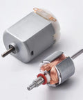 Hella Smooth 20 Pack 130 Type DC Mini Motors 3V To 6V 24000RPM Kickin Spin Micro Engine Kit showing metal casing and coil components.