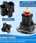 2 Pack Mixer Cap And Pressure Balancing Unit Kit For 1/2 Inch Shower Valves Replacement Part, DIY Friendly Kit includes GP500520 and GP77759