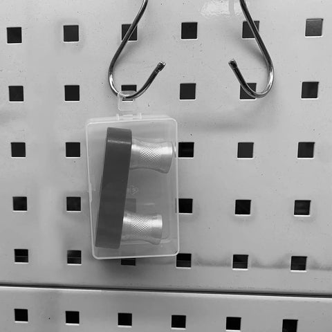 Upgraded Wire Bender And Cable Bender For 500MCM High Capacity Knuckle Protection tool on pegboard display