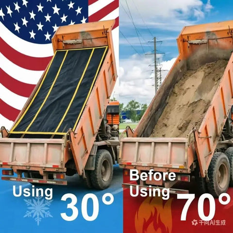 Heavy Duty Mesh Dump Truck Tarp 7 By 18 Feet Black Breathable Cover For Truck Bed And Trailer With Two Stability Straps Six Inch Pockets Tear Resistant Double Stitching And Brass Grommets For Wind Resistant Durability Tough As Nails