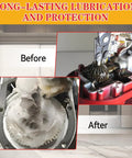 Food Grade Grease For Stand Mixers, Premium Lubricant That Reduces Noise And Wear, Extends Machine Life, Keeps Your Stand Mixer Running Smoothly, Includes Applicator Stick And Brush, 120g before and after gear lubrication