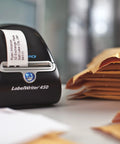 Top Shelf Peel And Stick Mailing Address Labels For Thermal Printers White Adhesive Tape 1 1 8 X 3 1 2 Inches on LabelWriter 450.