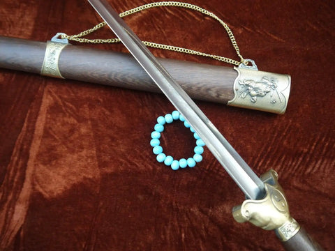 Tai Chi Training Sword With Dope Stainless Steel Flexible Blade 28 Inch Blade 39 Inch Overall Hand Made Heat Tempered Longquan Style