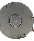 HVAC Condenser Motor 1/3 HP Single Phase 208 230V 1075 RPM Replacement showing base and mounting points.