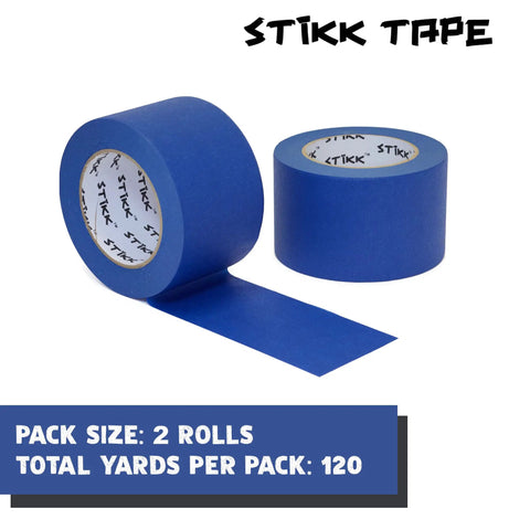 Blue Painter Tape 3 Inch By 60 Yards For Clean Edges And Sharp Lines On Walls Trim And Ceilings Residue Free Masking Tape