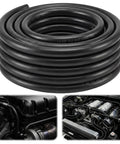 5/8 Inch ID Heater Hose, 50 Foot EPDM Rubber Black Hose, 85 PSI Working Pressure for Automotive Radiator and Heating Systems