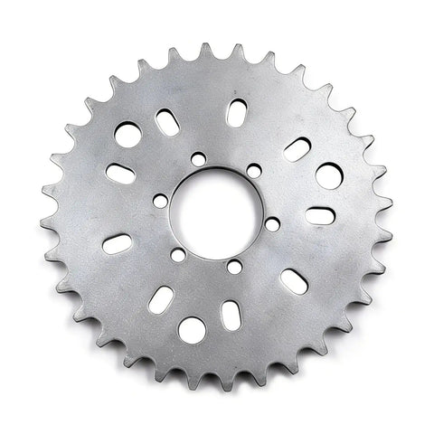 Beefy CNC Aluminum Adapter With 40T Sprocket For 25mm Or 38mm Rear Hubs Fits 49cc To 80cc Two Stroke Motorized Bicycles Includes Reducing Gaskets Aircraft Grade Aluminum Durable Machined Finish