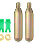 24G CO2 Cartridge Cylinder For Life Vests And PFD Rearming Kit Auto Or Manual Inflating Life Jacket Accessory Go To For Fishing Surfing And Ocean Adventures Durable 2 Pack