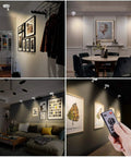 Wireless Picture Light With Remote For Art And Photos, Battery Powered Stick On LED Lighting on walls, ceilings and shelves.
