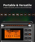 GE100 Multi Effects Guitar Pedal With 80 Presets And 66 Effects Built In Looper showing LED screen and control buttons.