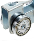 Heavy Duty Sliding Door Roller Wheels For Barn And Cabinet Doors, U Type Track Pulley System, metal wheel side view