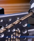 Beefy 14 Piece M35 Cobalt Drill Bit Set For Stainless Steel And Hard Metals And Cast Iron, Jobber Length With One Quarter Inch Hex Shank