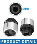 Manual Wheel Locking Hub Set Of 2 For Ford Ranger 4WD 1998 2003, Ford Explorer 4WD 1995 2001, And Mazda B Series Pickup 2001 2008 Replacement