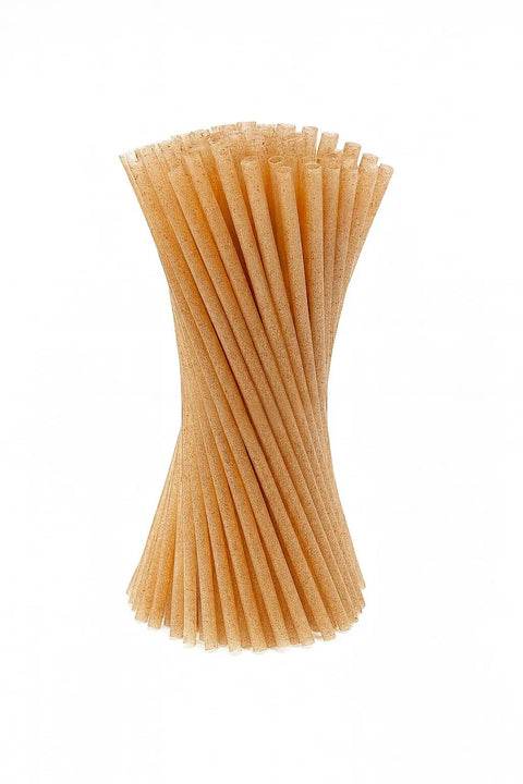 Agave Natural Drinking Straws 8 Inch 2000 Count Bulk Eco Friendly Compostable Straws Plastic Free For Parties Restaurants And Home Use 6mm Wide 21cm Tall Green Sustainable Tableware, stacked