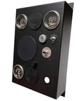 12V Swichgage Shutdown Panel Kit For Industrial Engines With Universal Fit Enclosed Four Sided Instrument Panel