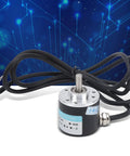 Compact Encoder Motor Reducer With 6mm Solid Shaft For Stepper And Servo Motors, 3-Phase Speed Reducer, 6000 RPM