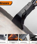 Close-up of straight jaw from Three Piece Sheet Metal Bending Pliers Set With Straight 45 Degree And 90 Degree Seamers for precise shaping