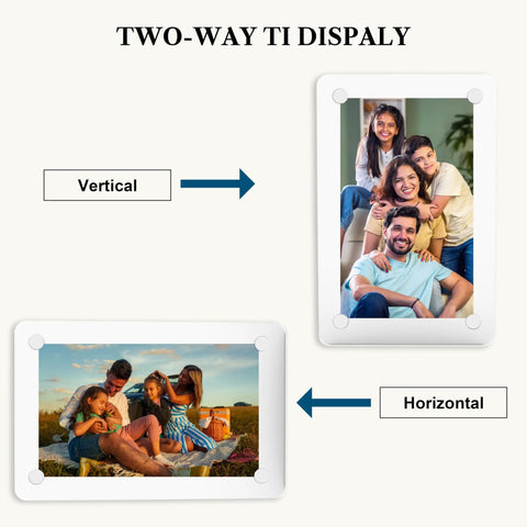 Clear Acrylic Sun Visor Photo Holder Clip For Cars Universal Magnetic Photo Clip for vertical and horizontal display