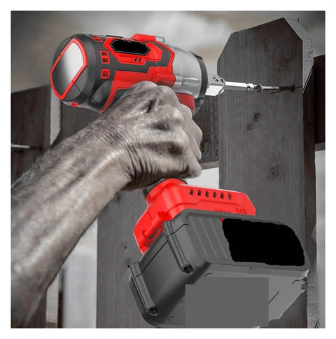 Gangsuqd Cordless Brushless Impact Wrench Offering High Torque And Multi Function Power For Car Repair in action, screwing into wood.