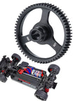 Heavy Duty Steel Spur Gear Set 55T 62T 48P For 1/10 Ford Bronco 4 Tec 2.0 RC Car Upgrade Parts Anti Rust Finish High Efficiency