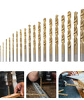 Top Notch 19-Piece Cobalt Steel Drill Bit Set For Tough Metal Jobs, Heavy Duty Impact Bits That Crush Through Rust And Hard Materials With Ease And Precision.