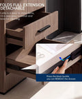 Heavy Duty Black Soft Close Drawer Slides One Pair 12 Inch Cabinet Runners with full extension feature for easy drawer removal.
