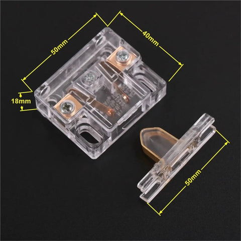 Hella Durable Rx07 Elevator Door Lock With Auxiliary Contact Switch Designed For Commercial Elevators And Passenger Lifts, clear plastic, 50mm x 40mm.