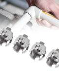 LiebeWH Pipe Threader Set G3/4 With 1/4 Inch Hex Shank For High Hardness Alloy Steel Cutting, showcasing steel cutters for plastic pipes.