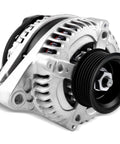 Front view of Acura Alternator Replacement 130 Amp 12V Plug And Play Fits MDX 2003 To 2009 RL TL 2004 To 2008 Honda Ridgeline 2006 To 2008 31100 RYP A01 11151 AND0339 OEM Quality Upgrade